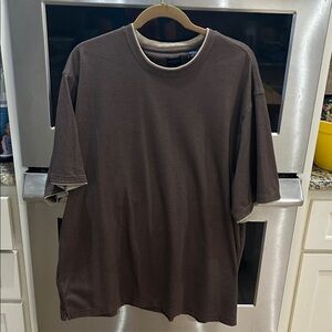 Arrow Men's Dark Brown Short Sleeve Tee